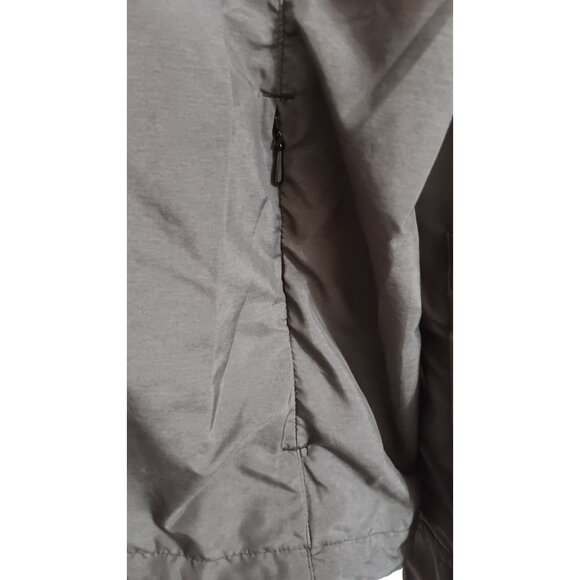 Shimano Large Grey Lightweight Packable Zip Cycling Traveling Windbreaker Jacket - Picture 4 of 6
